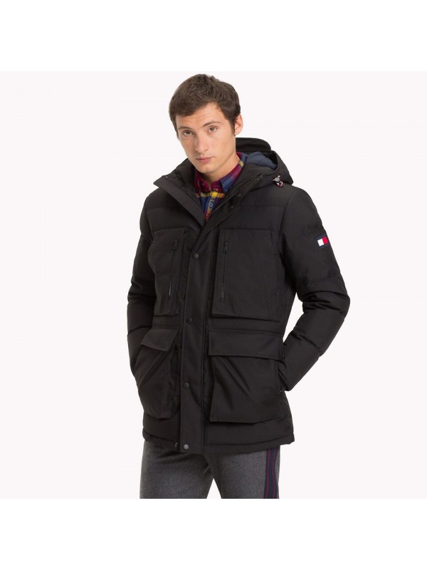 tommy hilfiger padded down parka