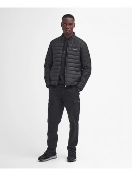 Barbour International Ledley Quilted Jacket In Black - MQU1820BK11