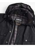 Barbour International Bardon Waterproof Jacket In Black - MWB1125BK11