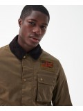 Barbour International Workers Wax Jacket In Sand MWZ1853SN32