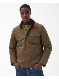 Barbour International Workers Wax Jacket In Sand MWZ1853SN32