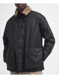 Barbour International Winkirk Waxed Jacket In Black - MWX2383BK51