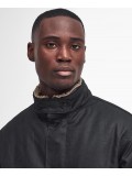 Barbour International Winkirk Waxed Jacket In Black - MWX2383BK51