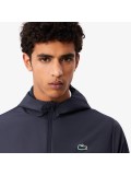 Lacoste Men's Water Repellent Sport Track Jacket In Grey - BH3466 00 RT3