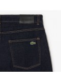 Lacoste Men's 5 Pocket Slim Fit Indigo Jeans - Dark Wash - HH5019-00