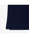 Lacoste Men's Long Sleeve Regular Fit Paris Stretch Piqué Polo Shirt In Navy Blue - PH2481 00 166