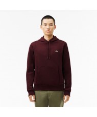 Lacoste Overhead Jogger Hoodie In Bordeaux - SH9623 00 BZD