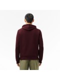 Lacoste Overhead Jogger Hoodie In Bordeaux - SH9623 00 BZD