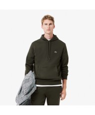 Lacoste Overhead Jogger Hoodie In Dark Khaki Green - SH9623 00 L7A