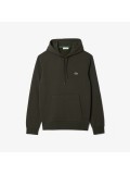 Lacoste Overhead Jogger Hoodie In Dark Khaki Green - SH9623 00 L7A