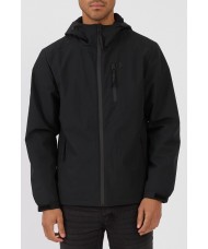 Luke Hamburg Hooded Jacket In Black - M730754