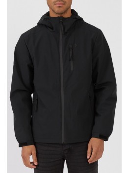 Luke Hamburg Hooded Jacket In Black - M730754