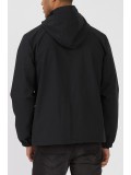 Luke Hamburg Hooded Jacket In Black - M730754