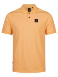 Luke "Laos Pure Cotton Polo Shirt In Nectarine - M731450