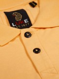 Luke "Laos Pure Cotton Polo Shirt In Nectarine - M731450