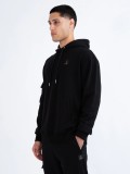 Luke Bago Patch Overhead Hoody In Black - M770350