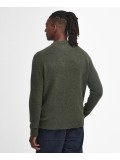 Barbour Grangetown Merino Wool Crew Neck Sweater In Olive - MKN1584OL54