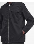 Barbour International Maze Peached Overshirt In Black - MOS0389BK31