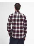 Barbour Men's Crossfell Tailored Checked Shirt In Merlot - MSH4995RE94