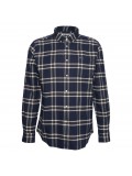 Barbour Men's Bromley Tailored Long Sleeved Shirt In Navy Blue - MSH5501NY91