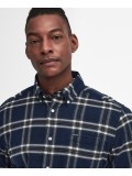 Barbour Men's Bromley Tailored Long Sleeved Shirt In Navy Blue - MSH5501NY91