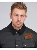 Barbour International Workers Wax Jacket In Black MWZ1853BK51