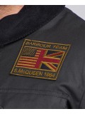 Barbour International Workers Wax Jacket In Black MWZ1853BK51