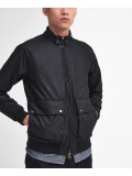 Barbour International Craggan Waxed Jacket In Black - MWX2371BK71