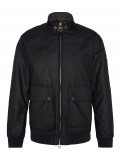 Barbour International Craggan Waxed Jacket In Black - MWX2371BK71