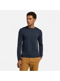 Timberland Dunstan River LS T-Shirt for Men in Navy Blue - TB0A2BQ3Z02