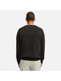 Timberland Exeter River Brushed-back Crew Sweatshirt for Men in Black -TB0A2BNKX65