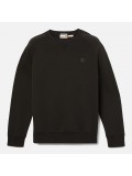 Timberland Exeter River Brushed-back Crew Sweatshirt for Men in Black -TB0A2BNKX65