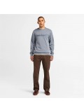 Timberland Hampthon Crew Neck Sweatshirt for Men in Grey - Style TB0A6VG6073