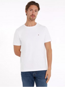 Tommy Hilfiger Regular Fit T-Shirt In White - Style MW0MW37267 YBR