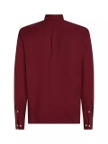 Tommy Hilfiger Flex Brushed Solid Rf Shirt - In Deep Rouge - MW0MW36824 VLP