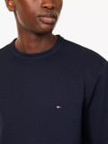 Tommy Hilfiger Intechno Knit Crew Neck Sweatshirt In Navy Blue - MW0MW37241 DW5