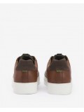 Barbour Pointing Leather Sneaker In Brown - MFO0779BR33