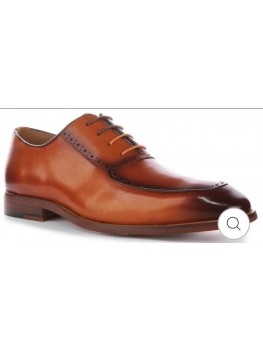 Justin Reess Sebastian Chisel Toe Mens Smart Shoes In Tan 