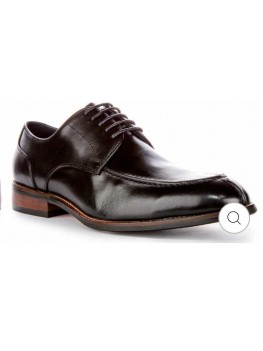 Justin Reess Ash Chisel Toe Mens Smart Shoes In Black