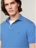 Tommy Hilfiger 1985 Collection Pique Polo In Blue Spell