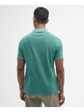 Barbour Washed Sports Pique Polo Shirt In Dusty Mint - MML1127GN45