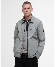 Barbour International Inline Overshirt In Oyster Grey - MOS0386GY55