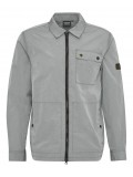 Barbour International Inline Overshirt In Oyster Grey - MOS0386GY55