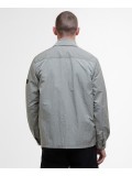 Barbour International Inline Overshirt In Oyster Grey - MOS0386GY55