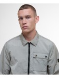 Barbour International Inline Overshirt In Oyster Grey - MOS0386GY55