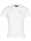 Barbour Essential Sports Crew Neck  T Shirt In White - MTS0331WH11