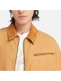 Timberland Strafford Washed Canvas Jacket for Men in Yellow -  TB0A5TGFP47