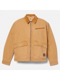 Timberland Strafford Washed Canvas Jacket for Men in Yellow -  TB0A5TGFP47